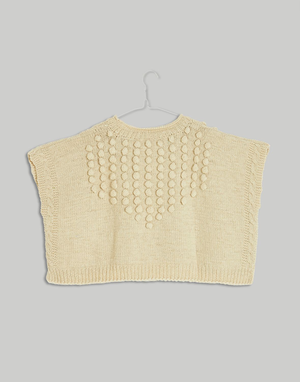 Knotted Ivory Sweater