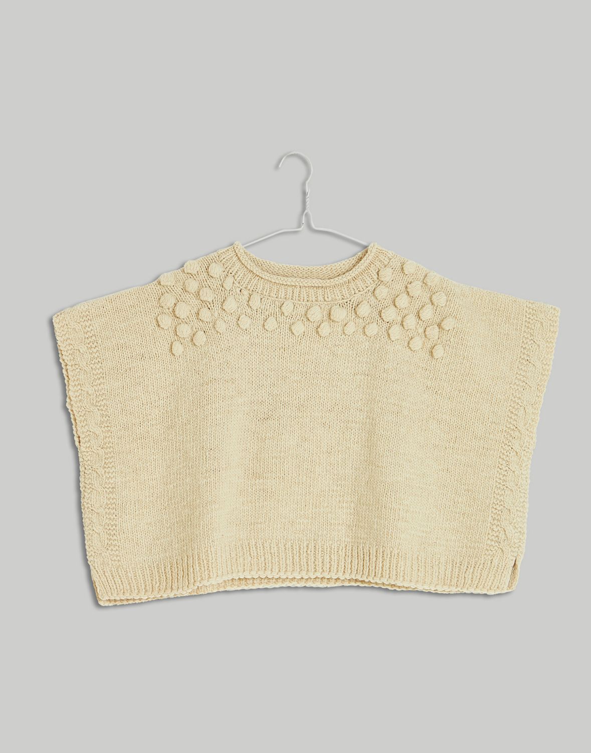 Knotted Ivory Sweater