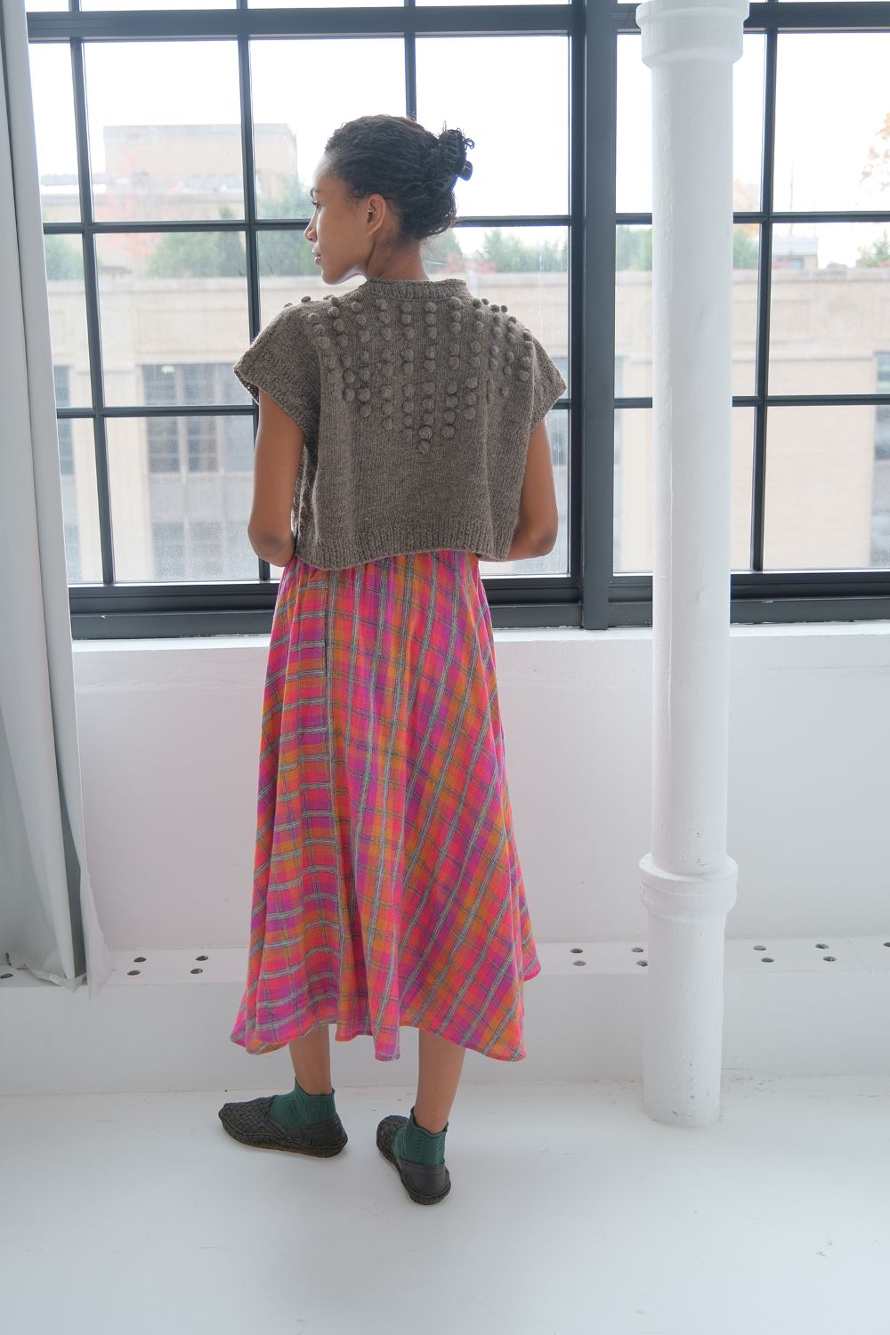 Knotted Mocha Sweater