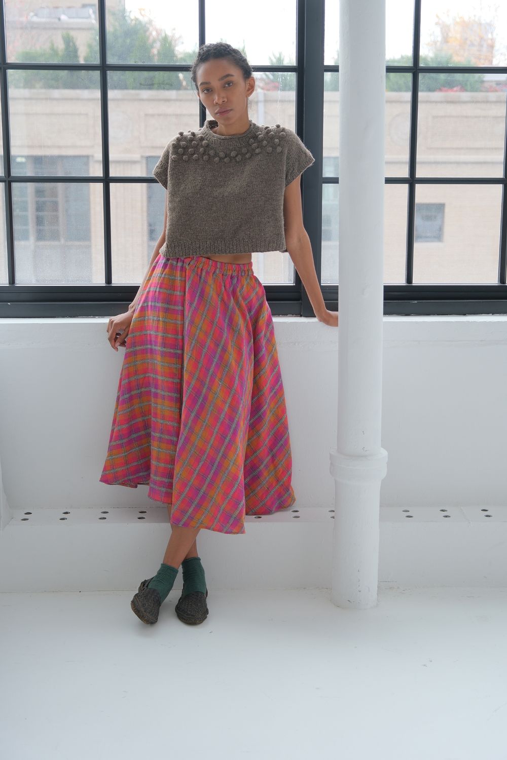 Knotted Mocha Sweater