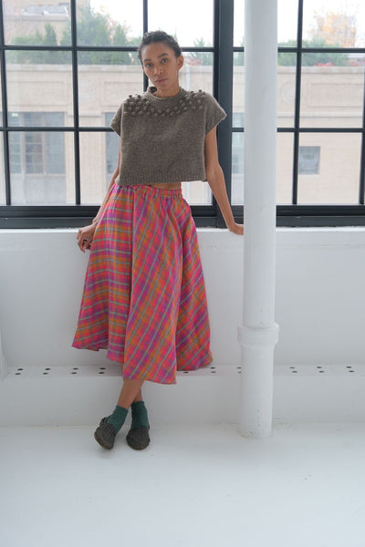 Knotted Mocha Sweater