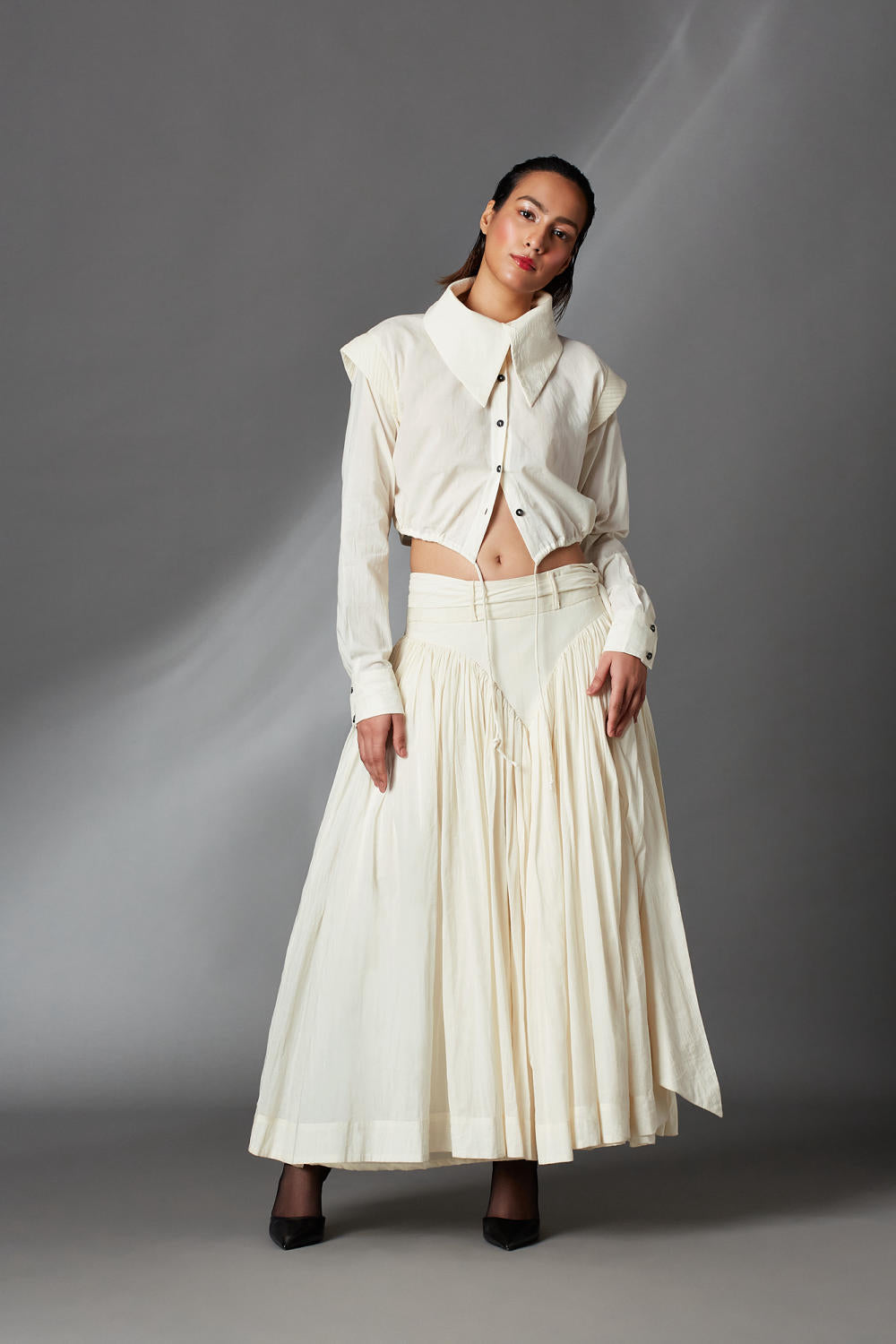 Kylie Skirt-White