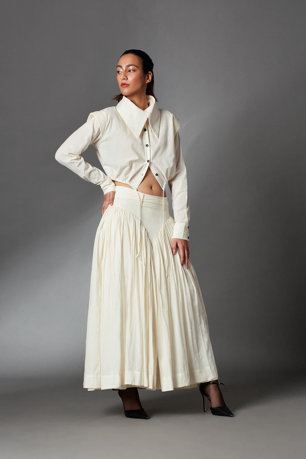 Kylie Skirt-White