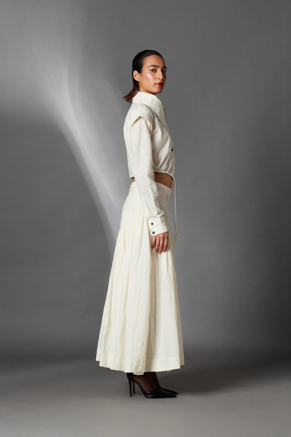 Kylie Skirt-White