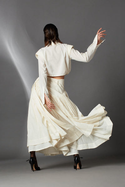 Kylie Skirt-White