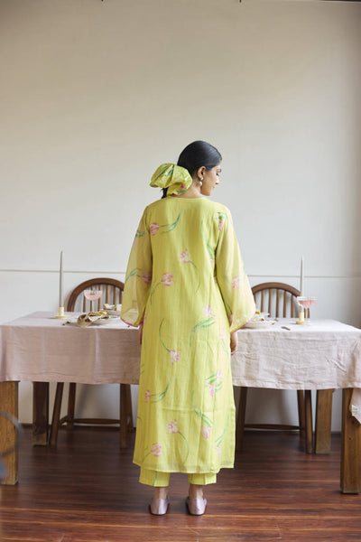 LIME TULIP RELAXED FIT CO ORD