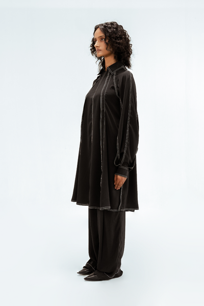 Caris Crepe Top & Pant Set