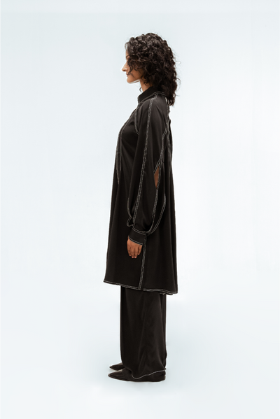Caris Crepe Top & Pant Set