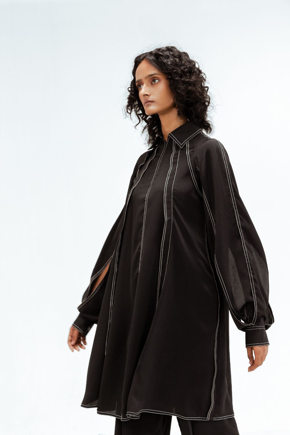 Caris Crepe Top