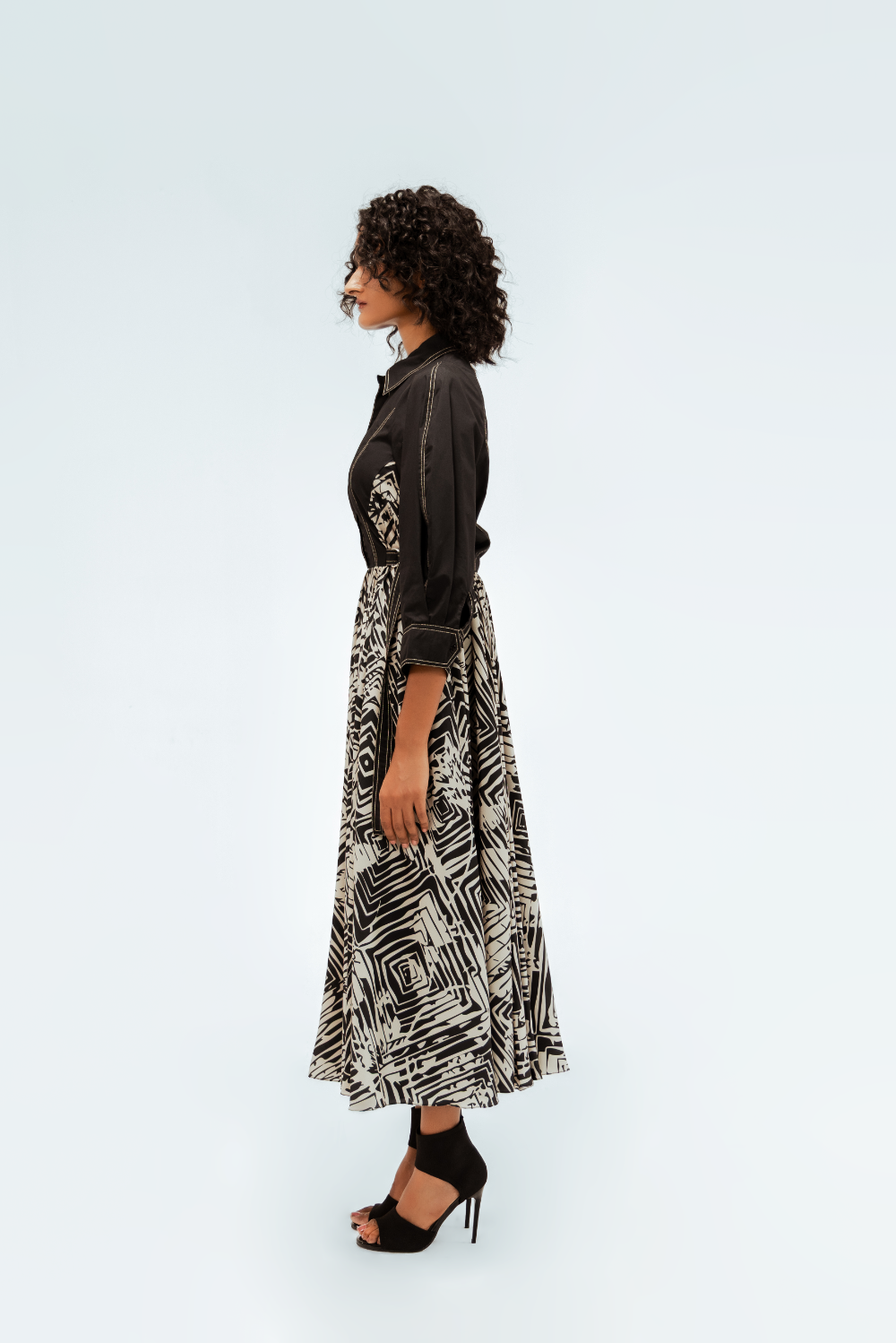 Florix Print Fable Dress