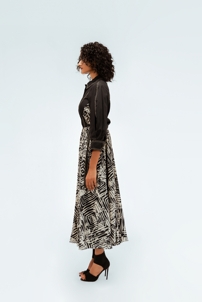 Florix Print Fable Dress