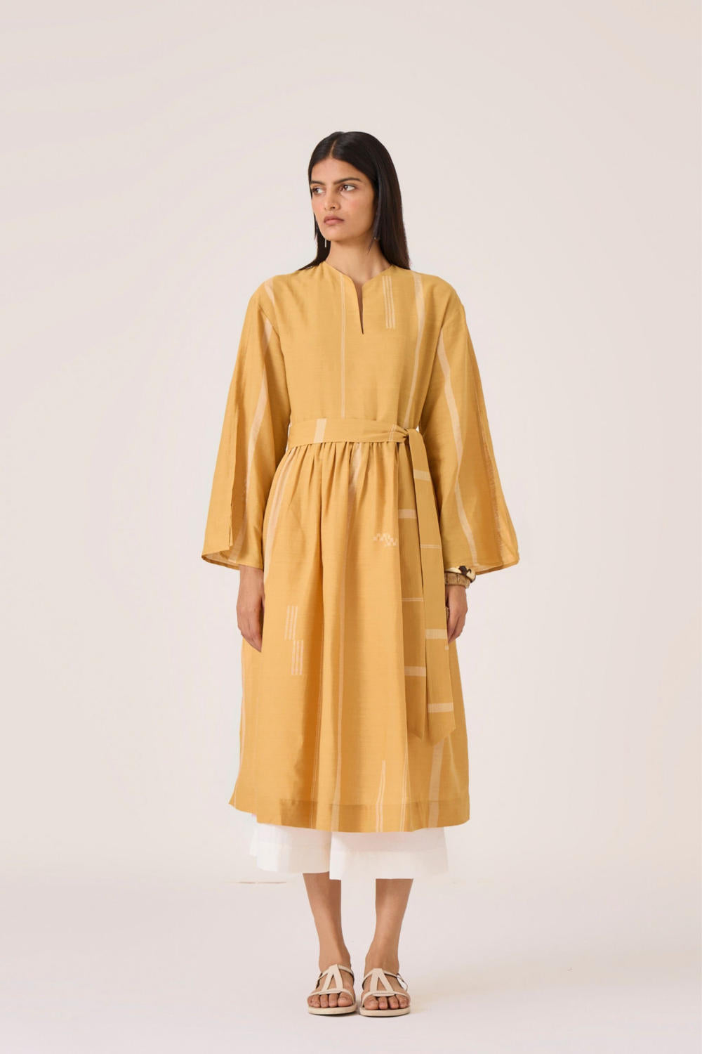 Lakmal Yellow Handwoven Set