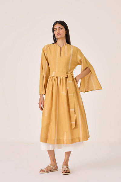 Lakmal Yellow Handwoven Set