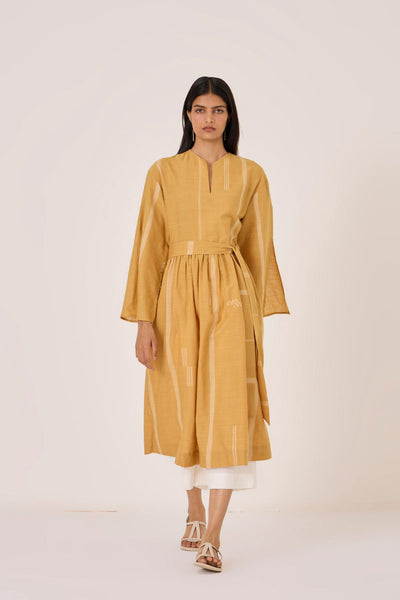 Lakmal Yellow Handwoven Set