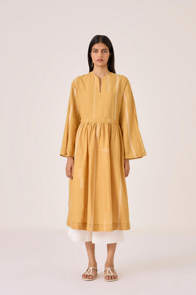 Lakmal Yellow Handwoven Set