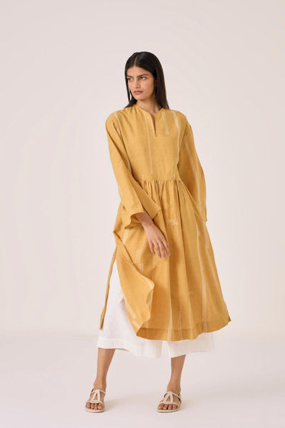 Lakmal Yellow Handwoven Set