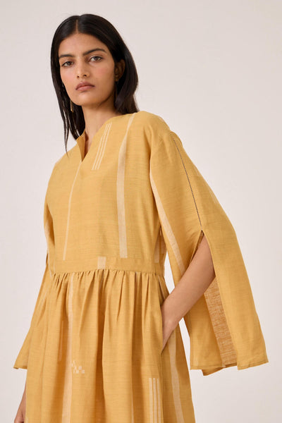 Lakmal Yellow Handwoven Set
