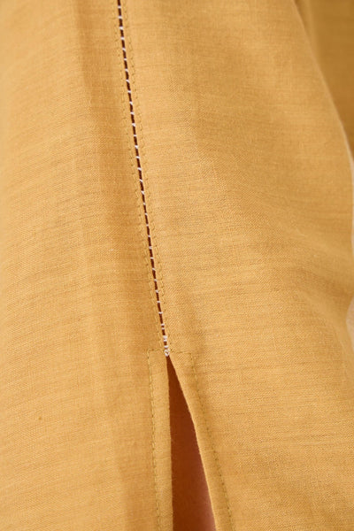 Lakmal Yellow Handwoven Set