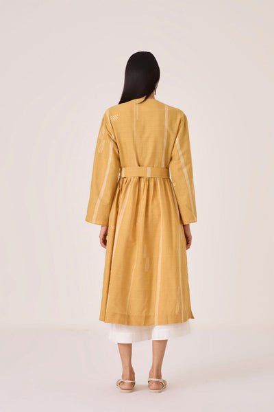 Lakmal Yellow Handwoven Set