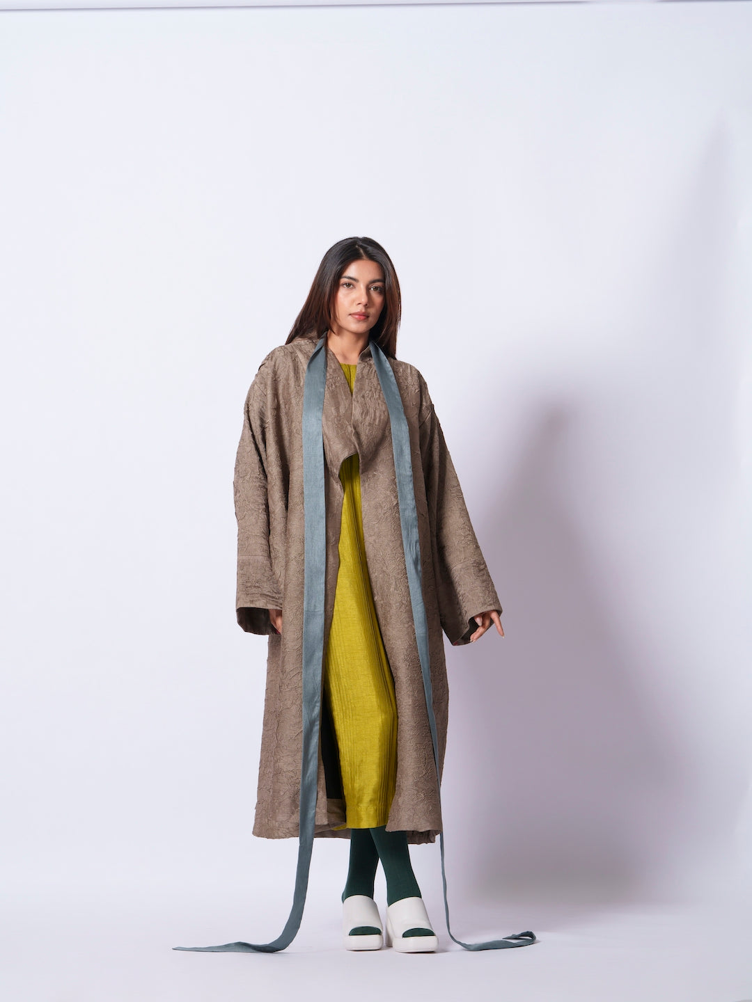 Leaf overlay-Grey + Multi