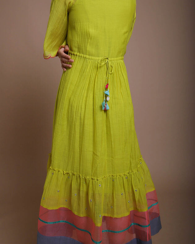 Life in Pink Tiered Dress