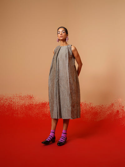 Stone Dress-Grey