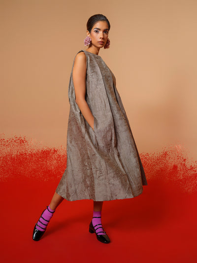 Stone Dress-Grey
