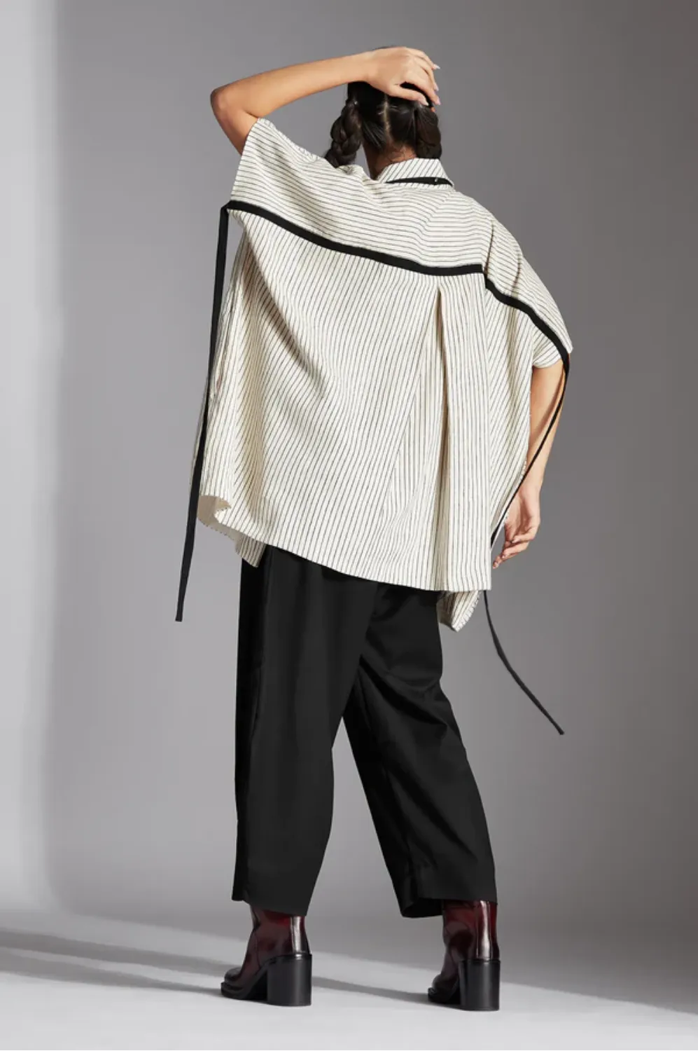 Lua Jacket-off-White and Black