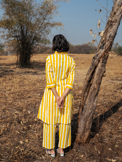Jaisalmer Co-Ord Set - Handblock Printed Cotton Co-Ord Set