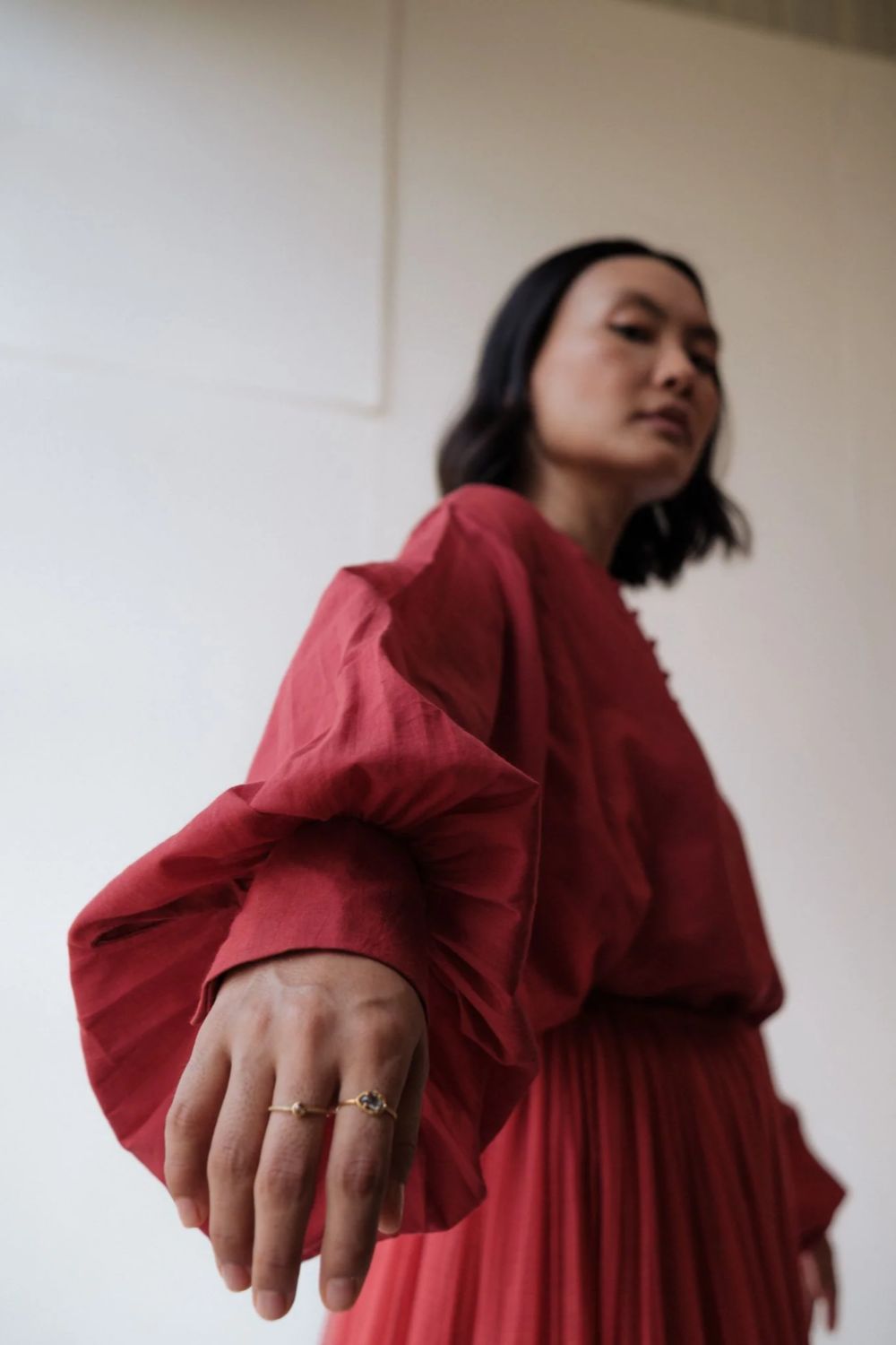 MAYA TOP RED