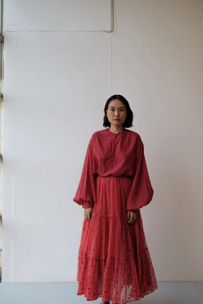 MAYA TOP RED