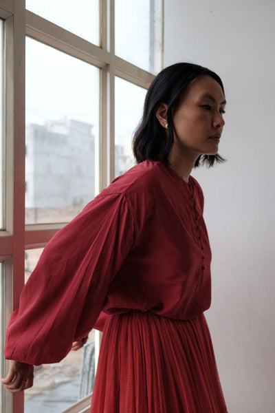MAYA TOP RED