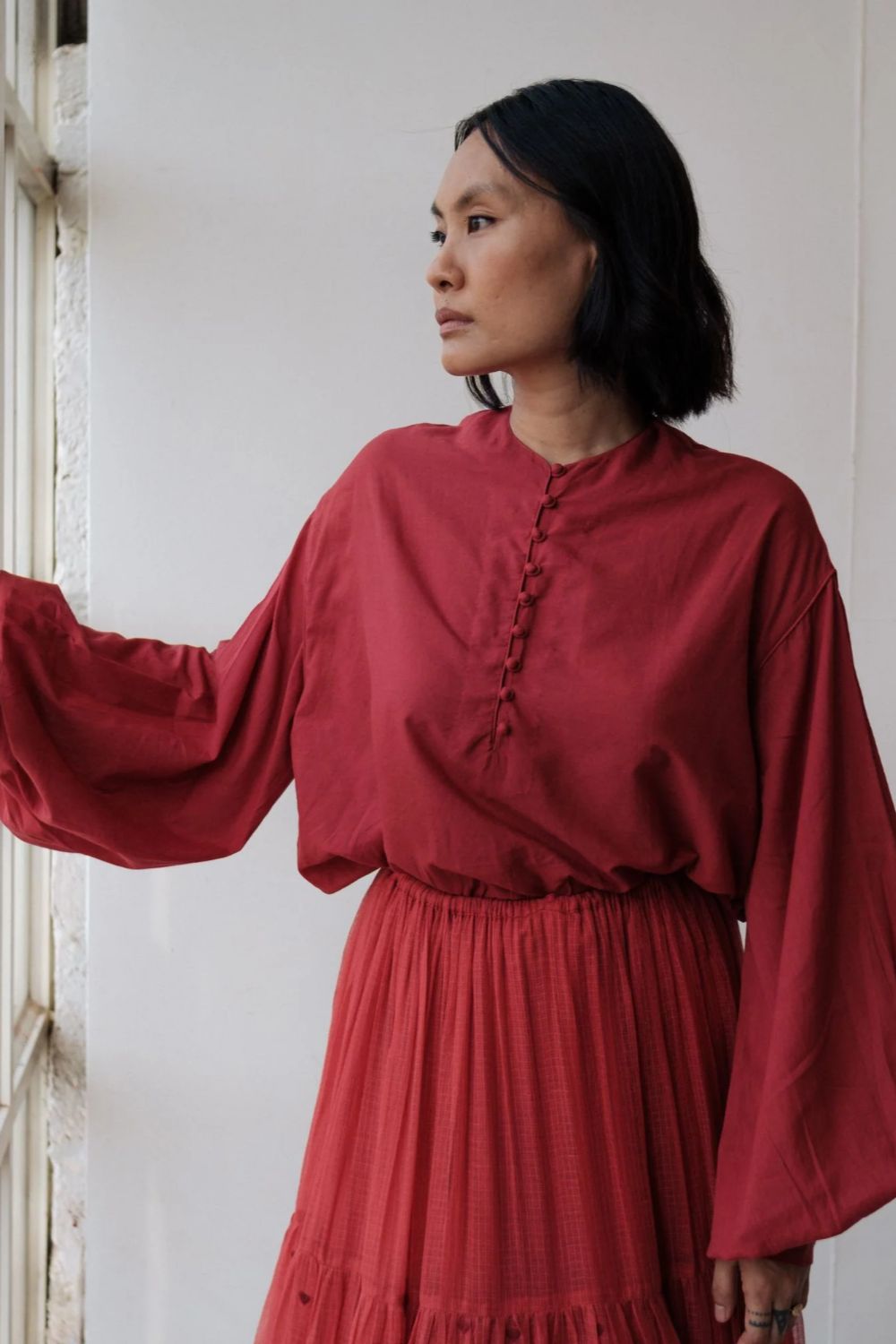 MAYA TOP RED