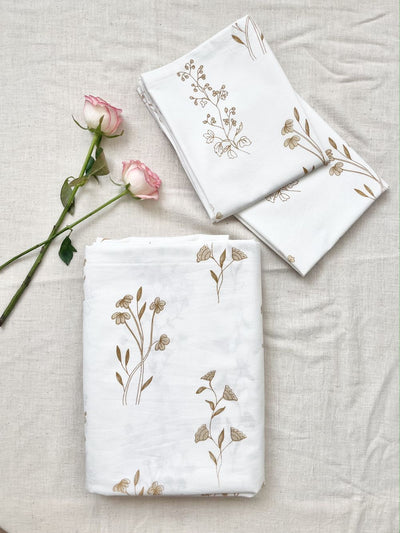 Meadow Bedsheet With Pillow Covers