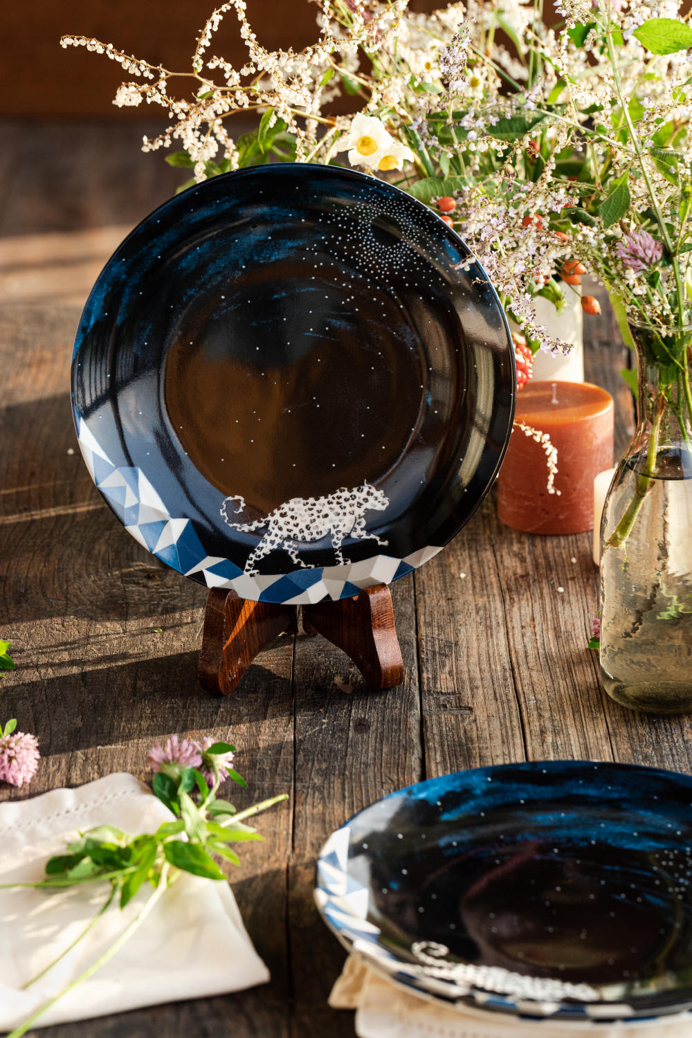 Midnight in Mashobra- Raka Dinner Plates