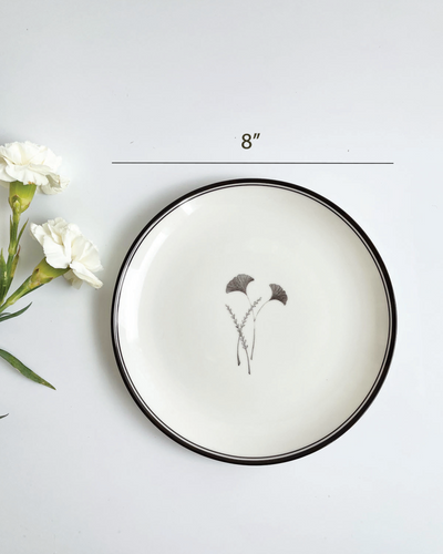 Gingko Quarter Plates (Set of 2)
