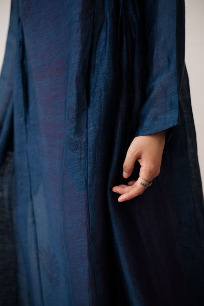 RESHAM BLUE DRESS