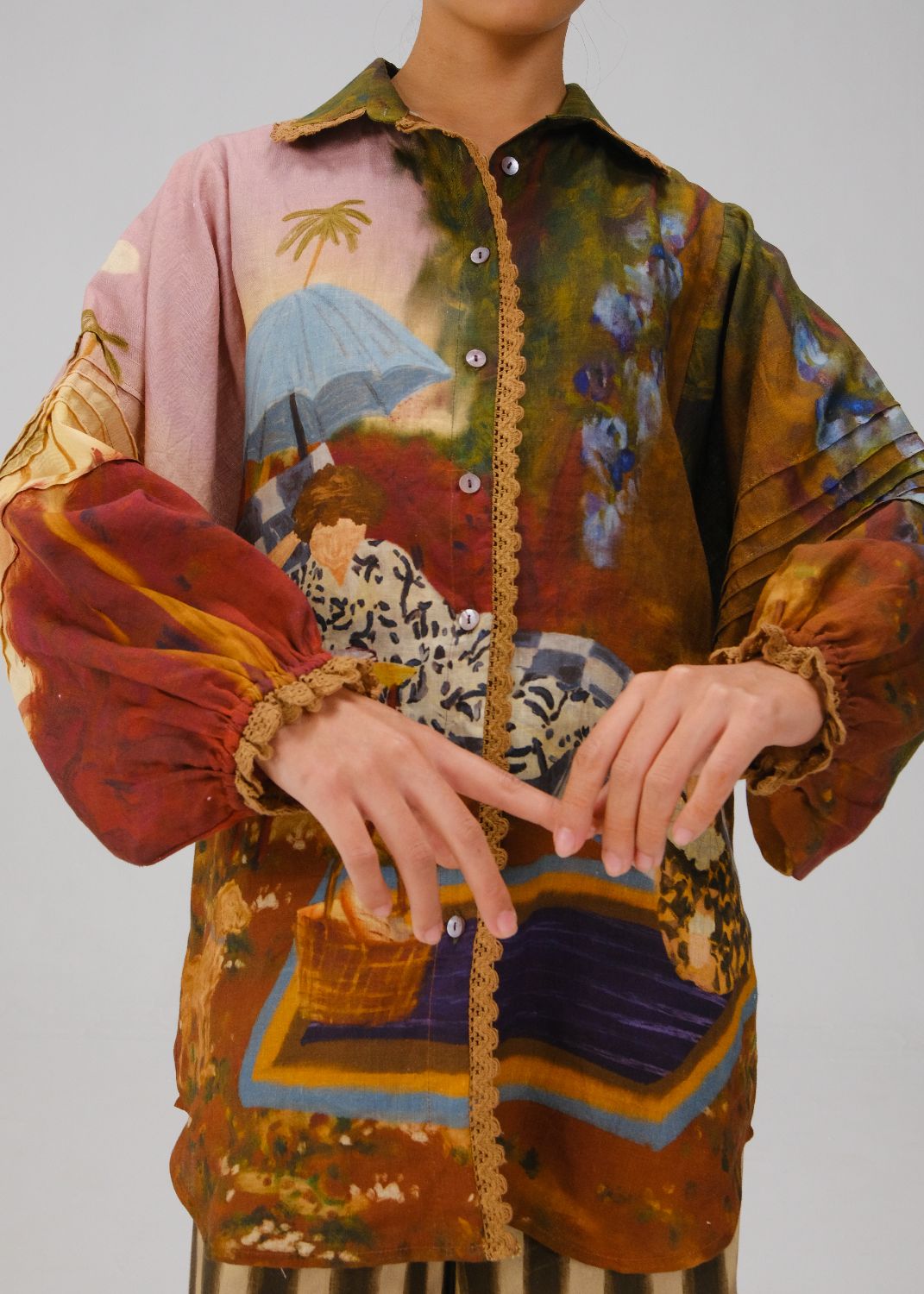 MOIRA SHIRT-Lakeside