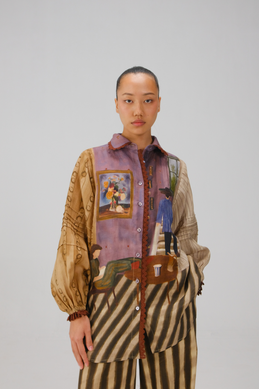 MOIRA SHIRT-Living Room