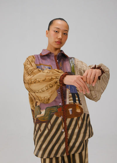 MOIRA SHIRT-Living Room