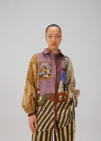 MOIRA SHIRT-Living Room