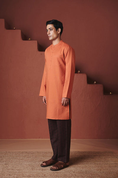 Marigold Co Linen Men's Classic Kurta