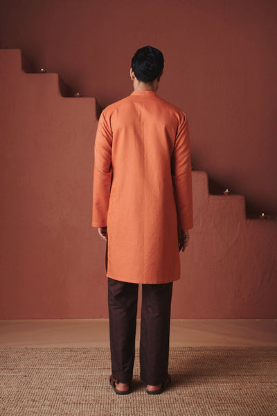 Marigold Co Linen Men's Classic Kurta