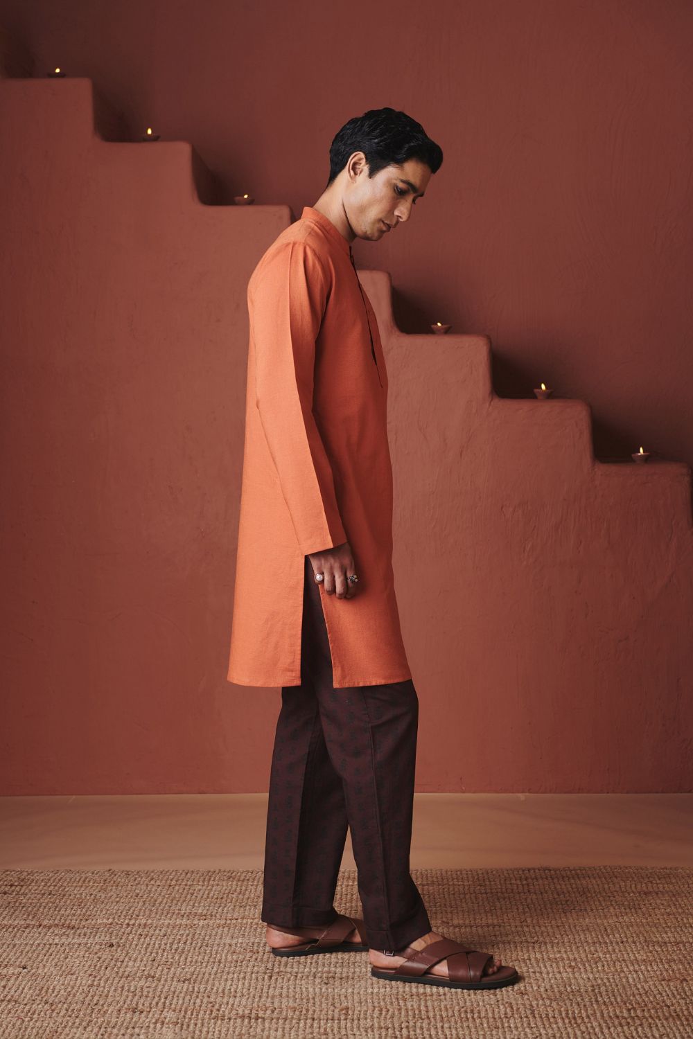 Marigold Co Linen Men's Classic Kurta