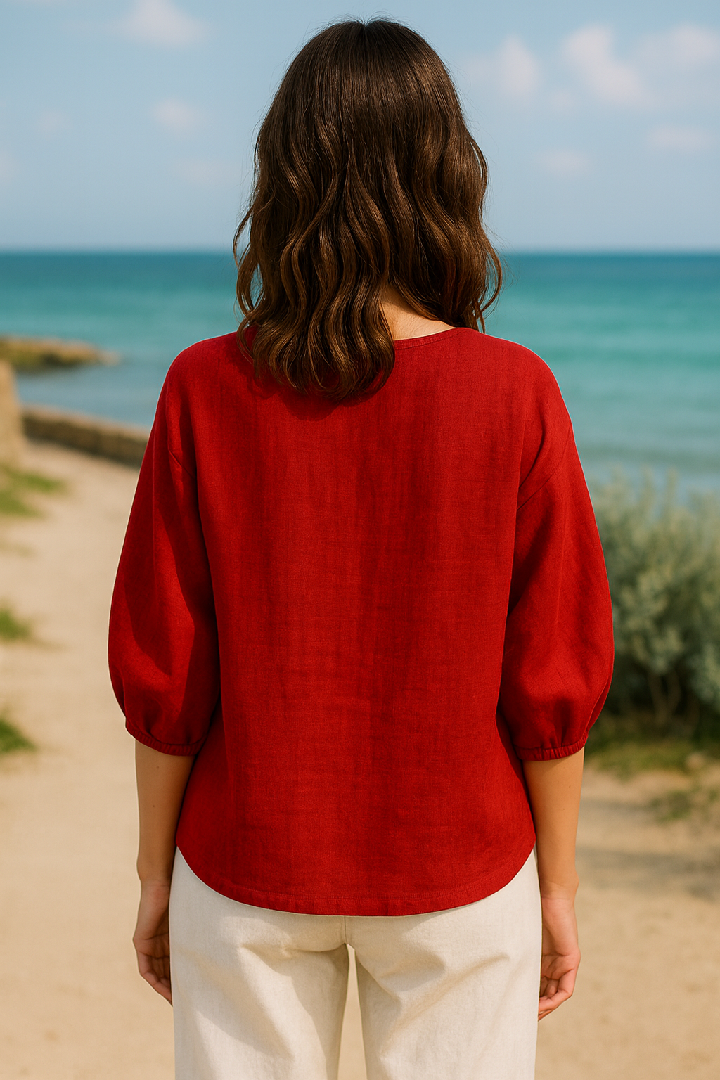 Markay Eri Silk Top