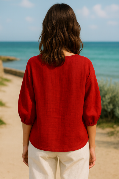 Markay Eri Silk Top