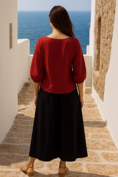 Markay Eri Silk Top