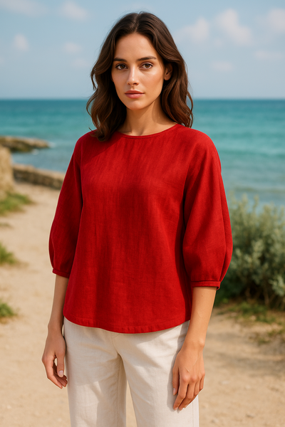 Markay Eri Silk Top