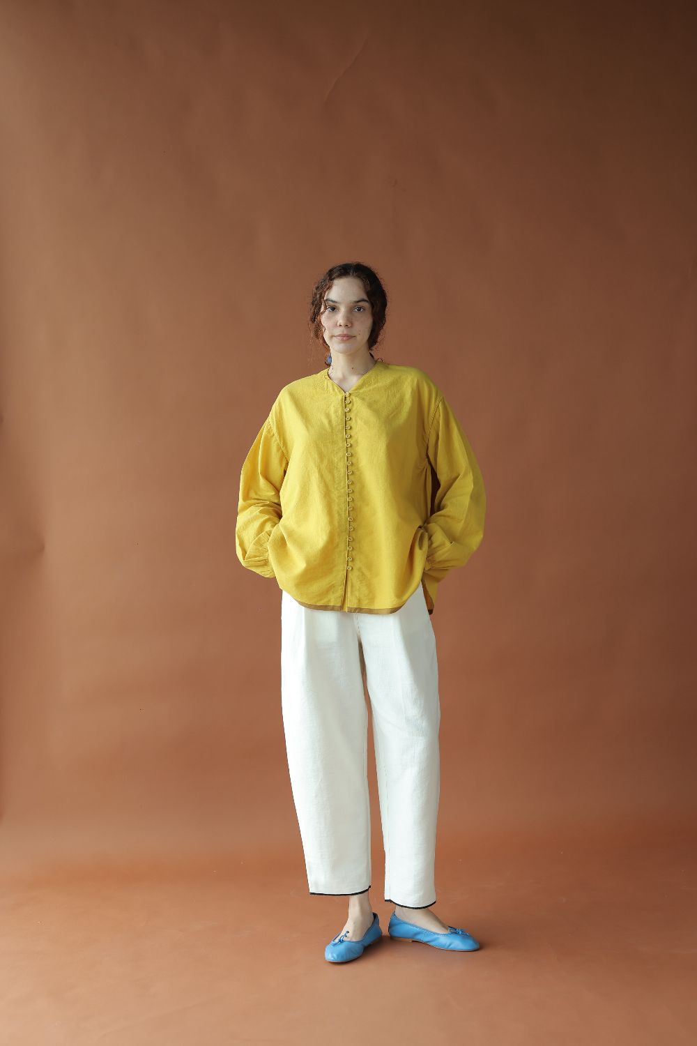 Ira Top-Yellow