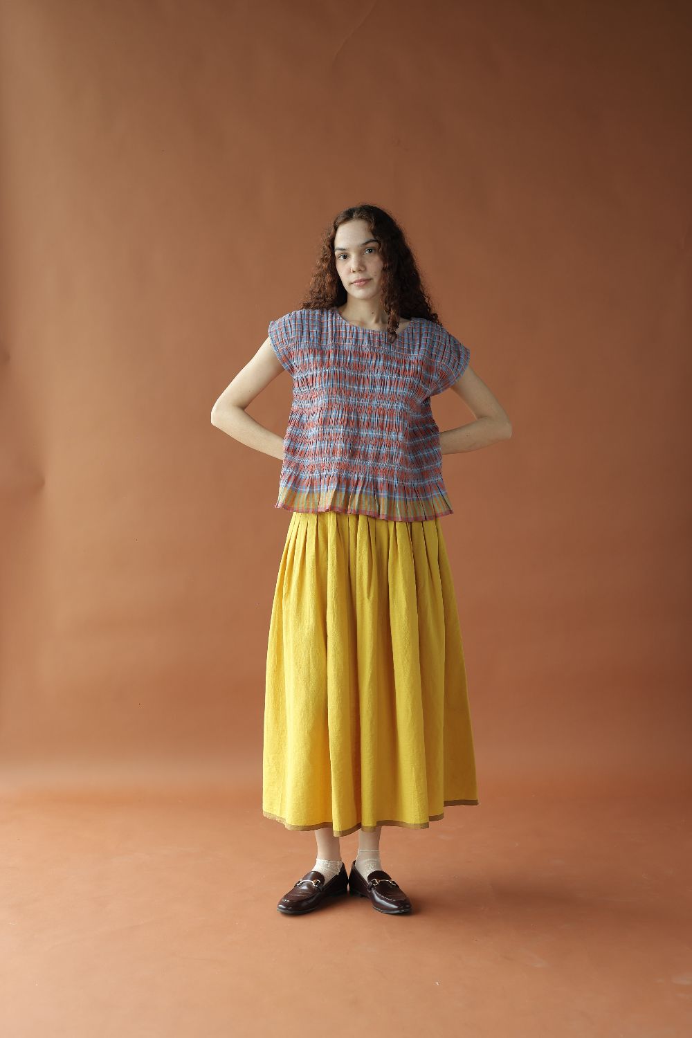 Tesni Skirt-Yellow